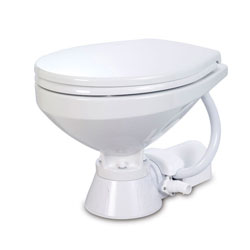 Jabsco Electric Toilet - Household Bowl, Standard Height - 12 Volt DC