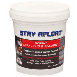 Stay Afloat Emergency Form-A-Plug Leak Sealant - 14 Ounces