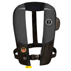 Mustang Survival HIT Inflatable PFD / Life Jacket - Gray / Black