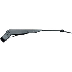 Marinco Deluxe Adjustable Wiper Arm - 10 to 14 Inch Black Anti-Glare