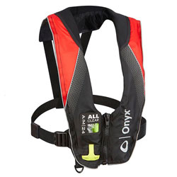 Onyx All Clear A/M-24 Automatic / Manual Inflatable PFD / Life Jacket