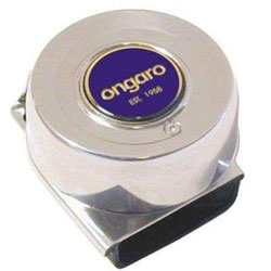 Ongaro Electric  Deluxe Marine Mini Compact Single Horn - 12 Volt