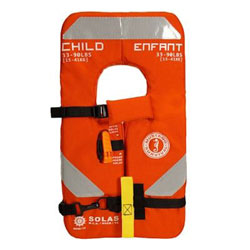Mustang 4-One Child Solas Life Jacket / PFD