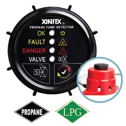 FireBoy - Xintex Propane Fume Detector with (1) Sensor - Auto Shut-off