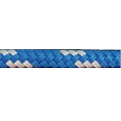 Novabraid XLE 1/4 inch x 100ft.Double Braid Dacron Sheet Halyard Rigging Rope Blue/White for sale online 