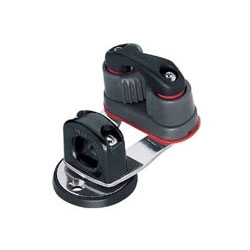 Harken 241 Standard Swivel Base with 365 Carbo Cam-Matic Cleat and Bullseye