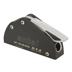 Antal V-CAM 814 Silver Handle Series Single Rope Clutch, 8-10mm Line