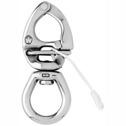 Wichard Snap Shackle-Quick Release Bail with Large Swivel Eye - 3-11/32"