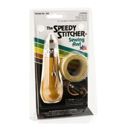 Speedy Stitcher Sewing Awl Kit with 44 Yards of Thread