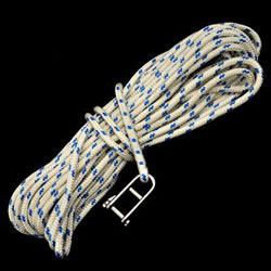 Novabraid XLE Main Halyard with Headboard Shackle - 1/2