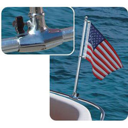 Taylor Made Stainless Steel Flag Pole Socket - 1-1/8" to 1-1/4"