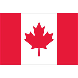 Annin Canada Courtesy Flag