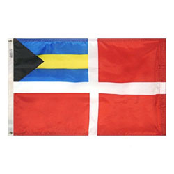Annin Bahamas Courtesy Flag