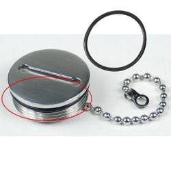 2 x Premium Quick fill Cap Retaining O Ring Seals Fits BSA Buccaneer  New 