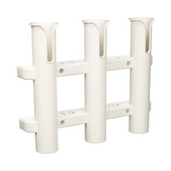 Sea-Dog Plastic 3-Pole Fishing Rod Storage Rack