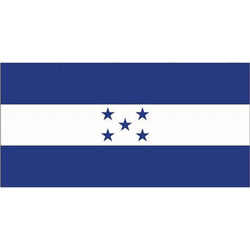 Annin Honduras Courtesy Flag