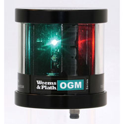 Weems & Plath OGM Series LED Tri-Color Anchor / Strobe Navigation Light