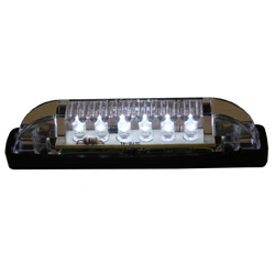 Aqua Signal Bello LED Utility Strip Light - Exterior - White LED