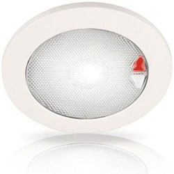 Hella marine EuroLED Touch 150 Downlight w/ Switch / Dimming - Exterior, White