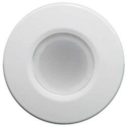 Lumitec Orbit Flush-Mount LED Downlight - Exterior - White Aluminum - White