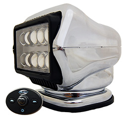 Golight Stryker LED Remote Control Searchlight - Chromed ASA Plastic