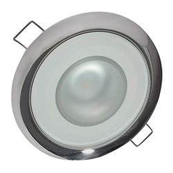 Lumitec Mirage Flush-Mount LED Downlight - Exterior - Full Color Spectrum