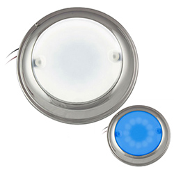 Advanced LED Low Profile Touch Sensor Dome Light - Warm White / Blue