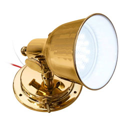 Advanced LED Bell Berth Light - Interior - Titanium (Brass Look)
