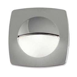 Advanced LED Square Companionway / Courtesy Light - Chrome