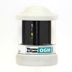 Weems & Plath OGM Series Q All Around Anchor LED Nav Light - White