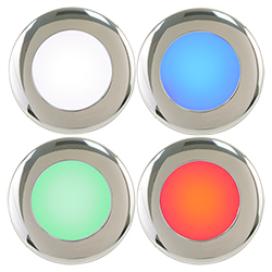 Scandvik 4-Color LED Down / Dome Light