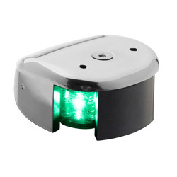 Aqua Signal Series 28 Starboard / Port LED Deck Mount Navigation Light