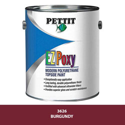 Pettit Easypoxy (EZPoxy) Topside Paint - Burgundy