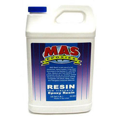 MAS Epoxies Epoxy Resin - Low Viscosity, 1 Gallon