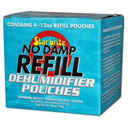 Star brite No Damp Dehumidifier Refill Carton - (4) 12 oz. Pouches