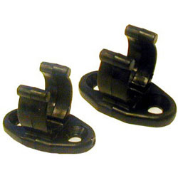 Beckson Plastic Clipper Holding Clips - 5/8-3/4 Inch