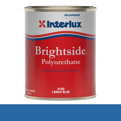 Interlux Brightside Polyurethane - Quart - Largo Blue