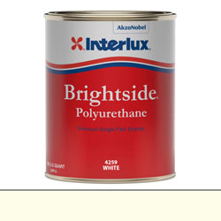 Interlux Brightside Polyurethane Topside Paint - Quart, White
