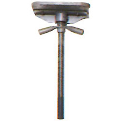 Brownell Replacement Swivel Flat Top For Shoring Stand - 16" High - Blue