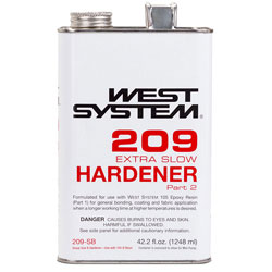 West System 209 Extra Slow Hardener - 42.2 Ounces