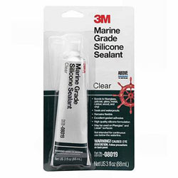 3M 08019 Marine Grade Silicone Sealant - Clear