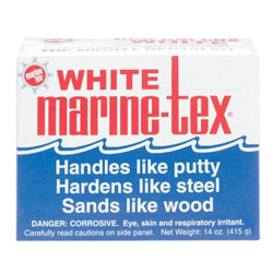 Travaco Marine-Tex Epoxy Putty Kit - 14 Ounce - White
