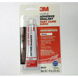 3M Marine Grade Adhesive Sealant Fast Cure 5200 - 1 oz