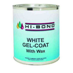 Hi-Bond White Gel Coat with Wax - Quart