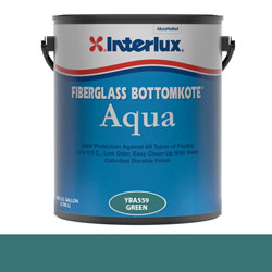 Interlux Fiberglass Bottomkote Aqua Antifouling Bottom Paint - Gallon - Green