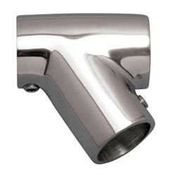 Suncor Stainless Steel Universal Tee - 1" Tubing, 60 Degree