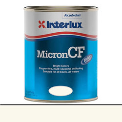 Interlux Micron CF Antifouling Bottom Paint - Quart - Shell White