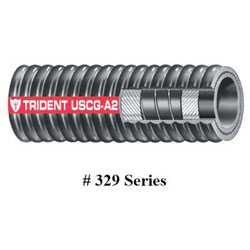 Trident 329 Premium Corrugated Marine Fuel Fill Hose - 2 Inch
