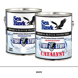 Sea Hawk Tuff Stuff High-Build Epoxy Primer Kit - White Gallon