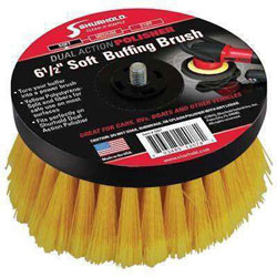 Shurhold Dual Action Polisher Brush - Yellow Soft